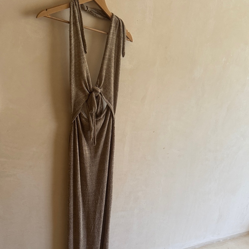 Beige dress